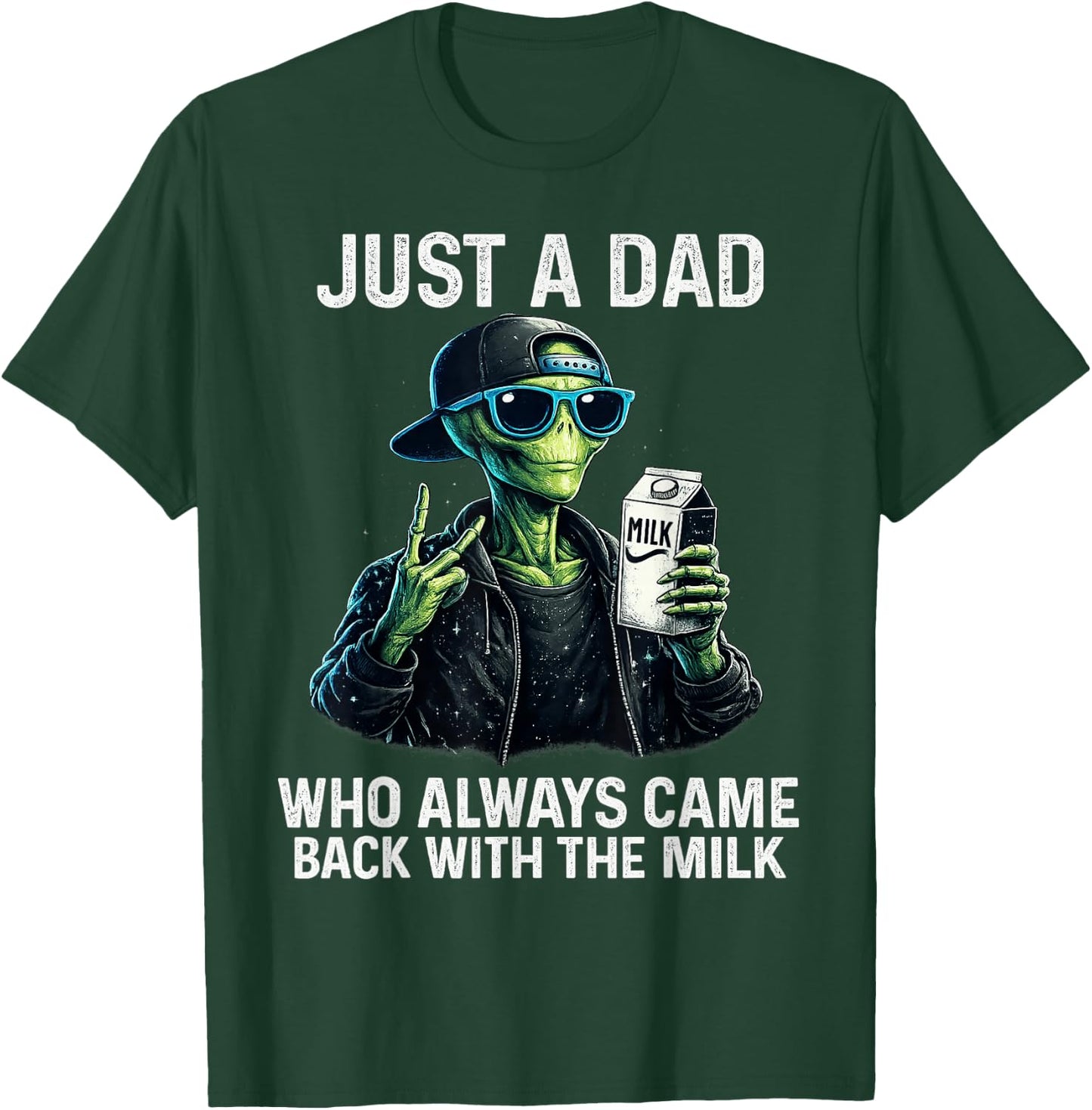 Just a Dad Who Always Came Back Shirt Funny Father's Day Dad T-Shirt - T-Shirt | Forest
