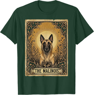 The Malinois Tarot Card T-Shirt - T-Shirt | Forest