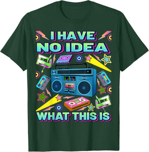 Retro 80er 90er Jahre Stil Outfits Herren Damen Kind 70er 80er 90er Jahre Outfit T-Shirt - T-Shirt | Forest