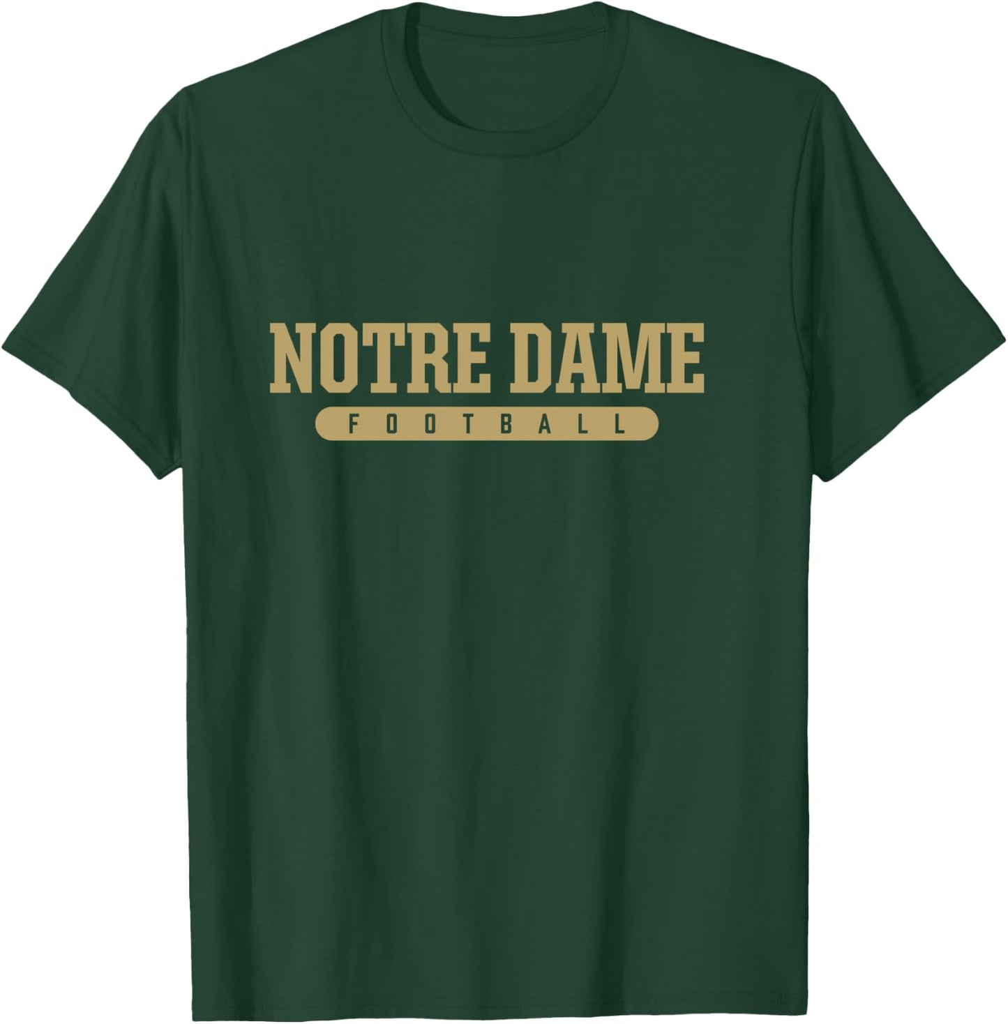 Notre Dame High School Football T-Shirt - T-Shirt | Forest