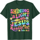 Shining A Light On Who Jesus VBS2026 Vacation Bible School T-Shirt - T-Shirt | Forest