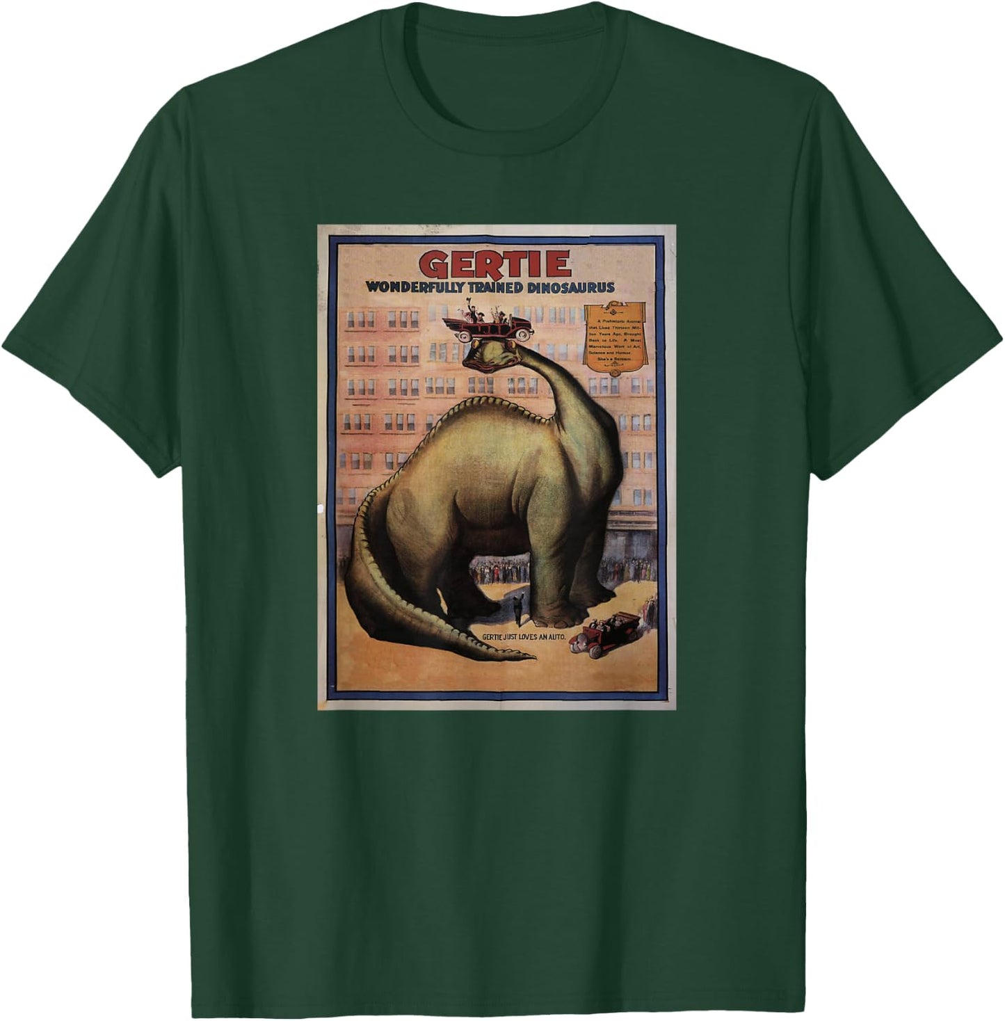 Gertie the Dinosaur T-Shirt - T-Shirt | Forest