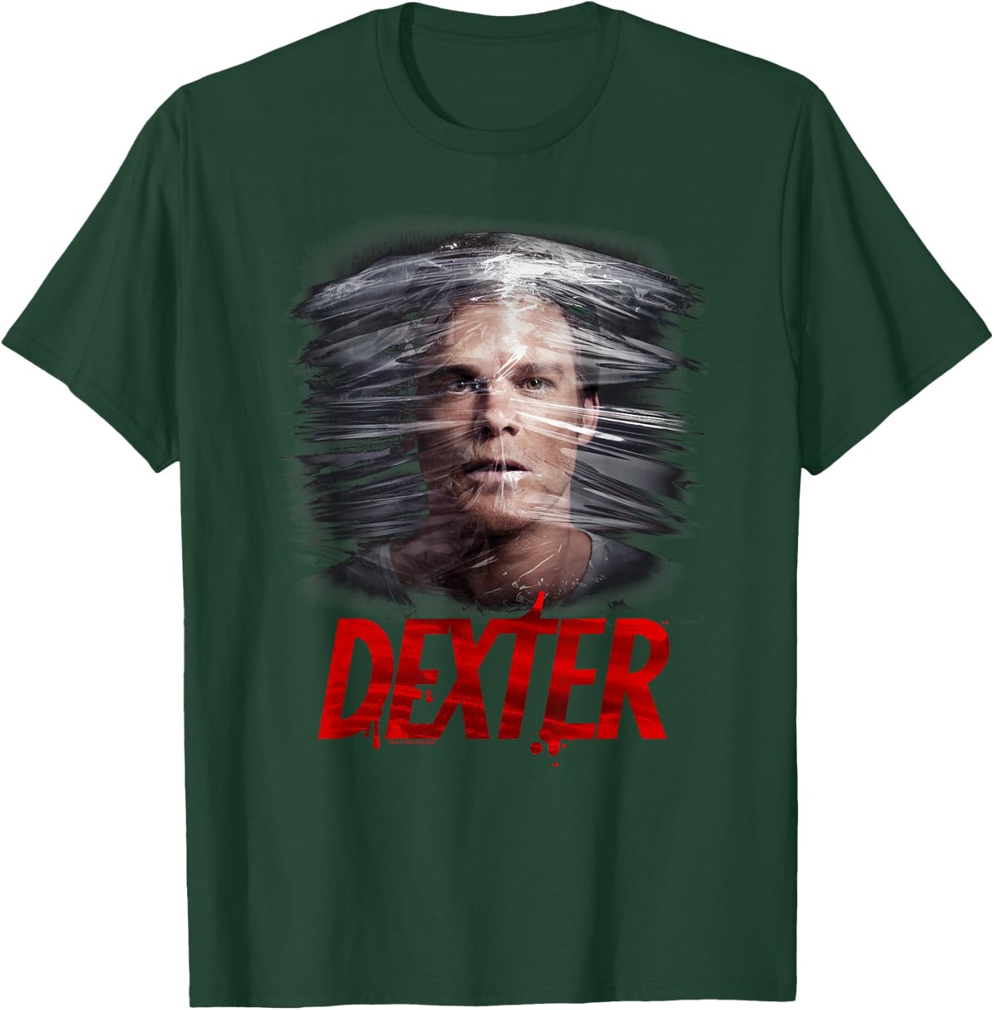 Dexter Plastic Wrap , black T-Shirt - T-Shirt | Forest