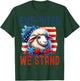 Ewe-Nited We Stand Patriotic Sheep 4th of July T-Shirt - T-Shirt | Forest