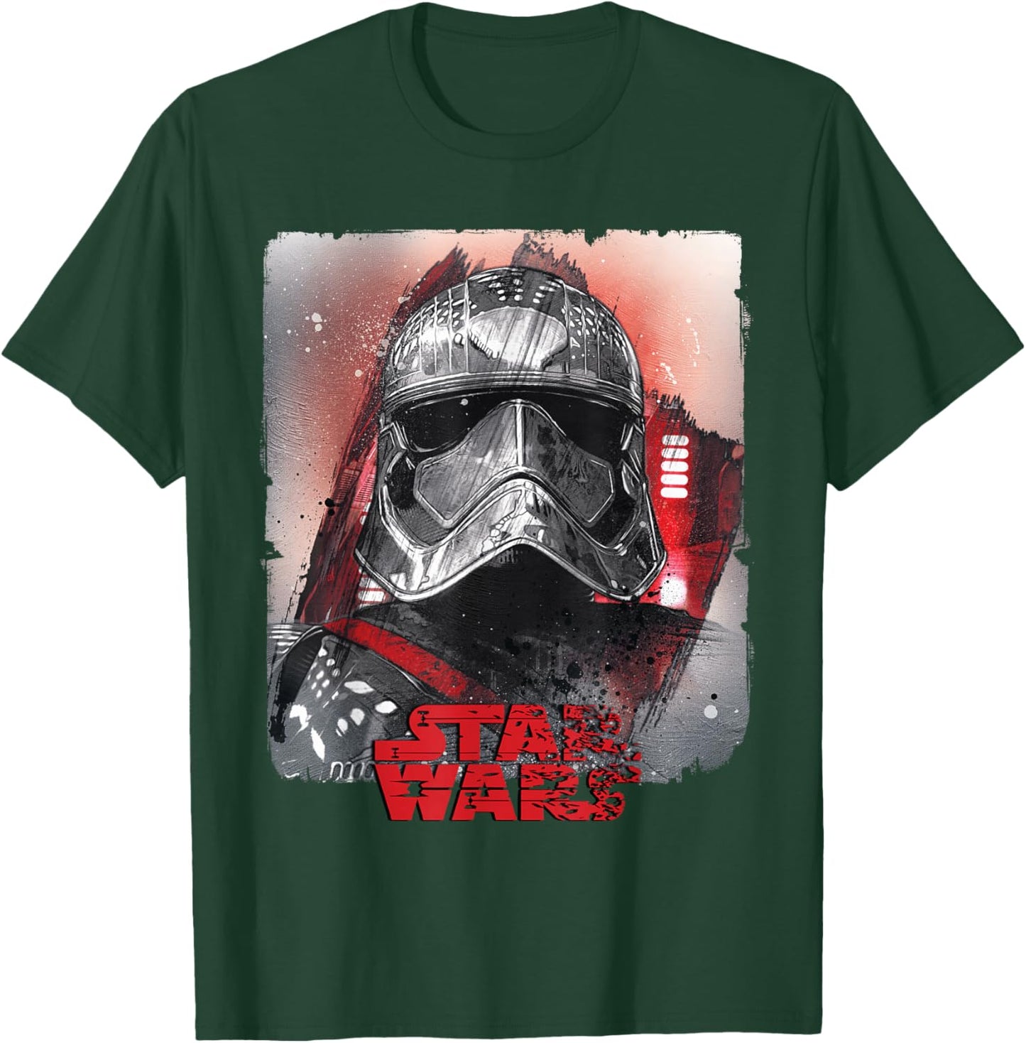 Star Wars Last Jedi Captain Phasma Distress Graphic T-Shirt - T-Shirt | Forest