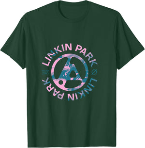 Linkin Park Spill Logo , Black, S T-Shirt - T-Shirt | Forest