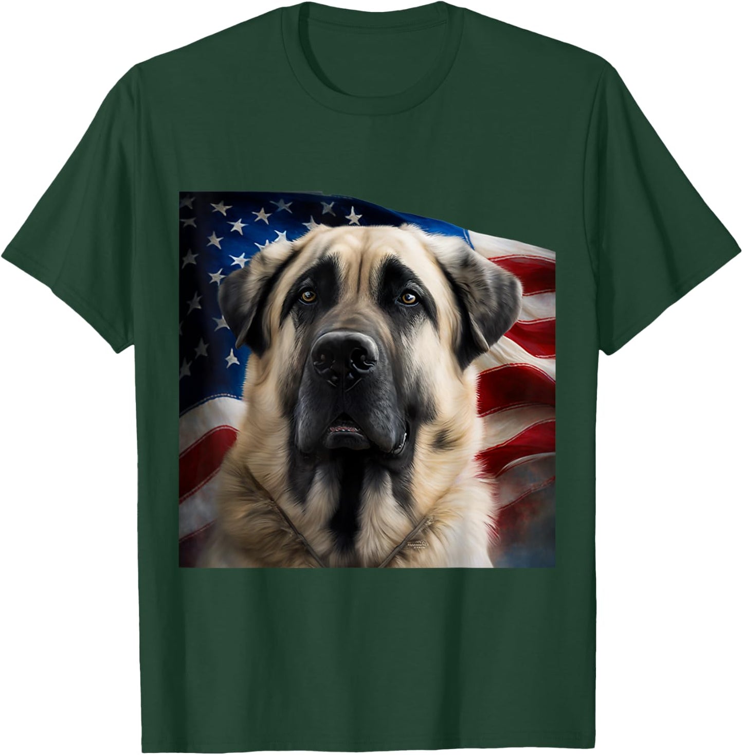 Anatolian Shepherd Dog 4th of July - Anatolian Shepherd Dog Women Kids T-Shirt - T-Shirt | Forest