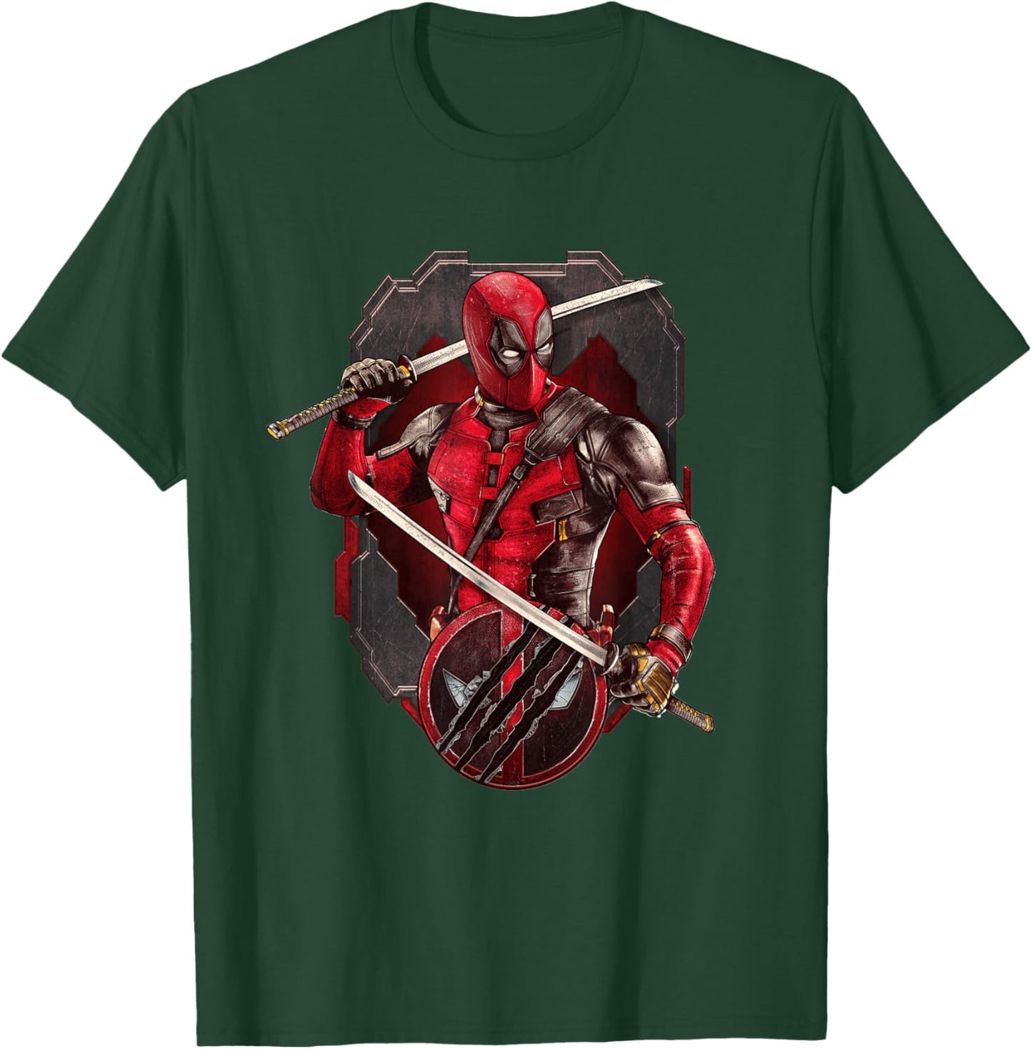 Marvel Studios Deadpool & Wolverine Merc with Katanas T-Shirt - T-Shirt | Forest
