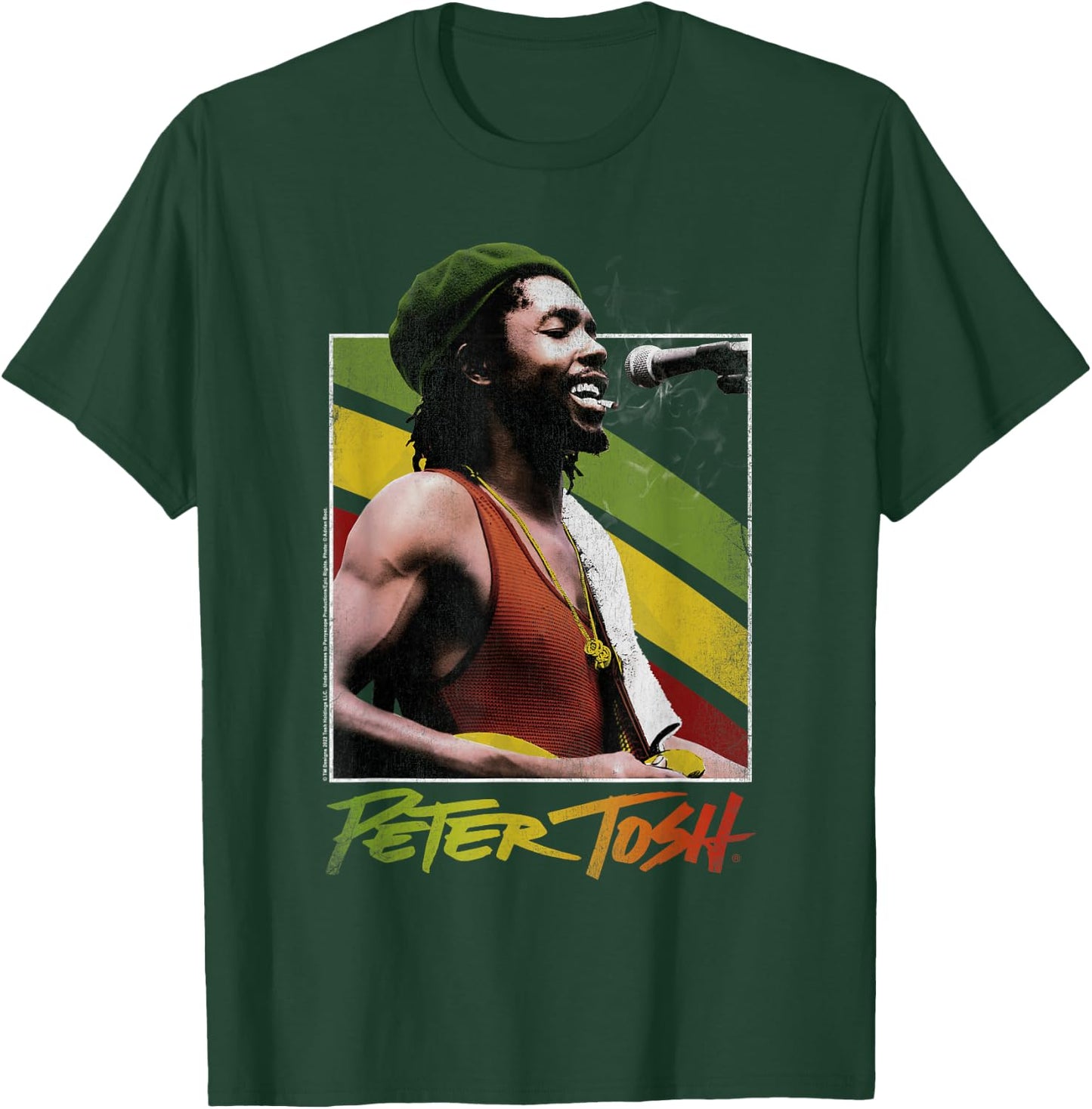 Peter Tosh NY 1978 T-Shirt - T-Shirt | Forest