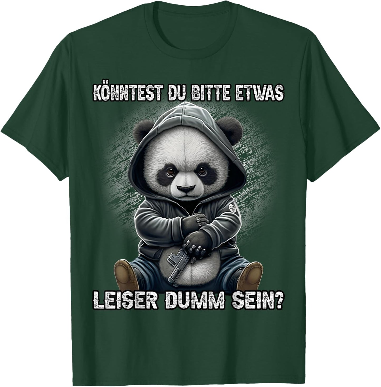 Could you please be something quiet stupid? Funny sarcasm T-Shirt - T-Shirt | Forest