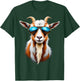 Cool Goat Sunglasses Funny Farm T-Shirt - T-Shirt | Forest