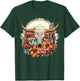 Cow Skull Vintage Boho Cowgirl Cactus Flowers Western Rodeo T-Shirt - T-Shirt | Forest