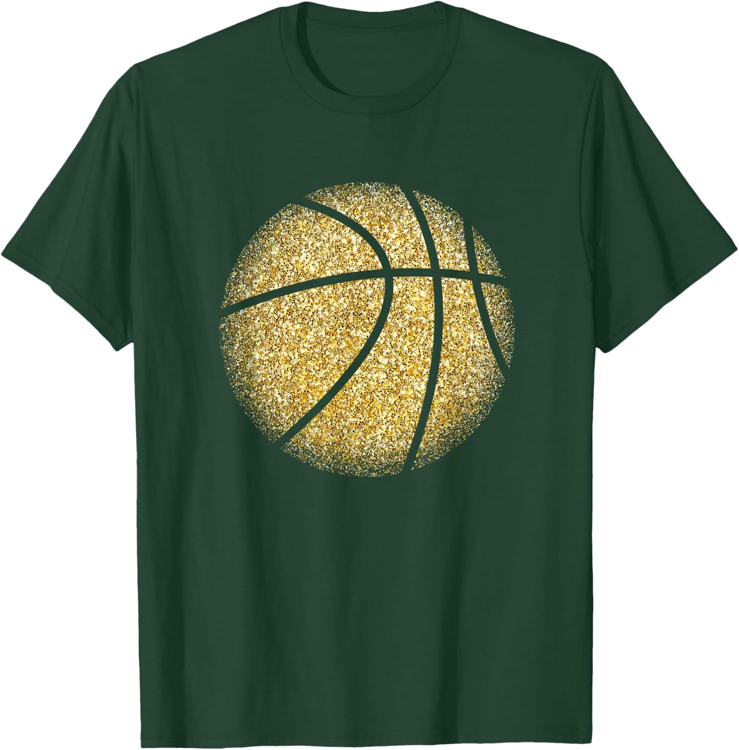 Basketball Player Funny Bball Lover Sports Vintage T-Shirt - T-Shirt | Forest