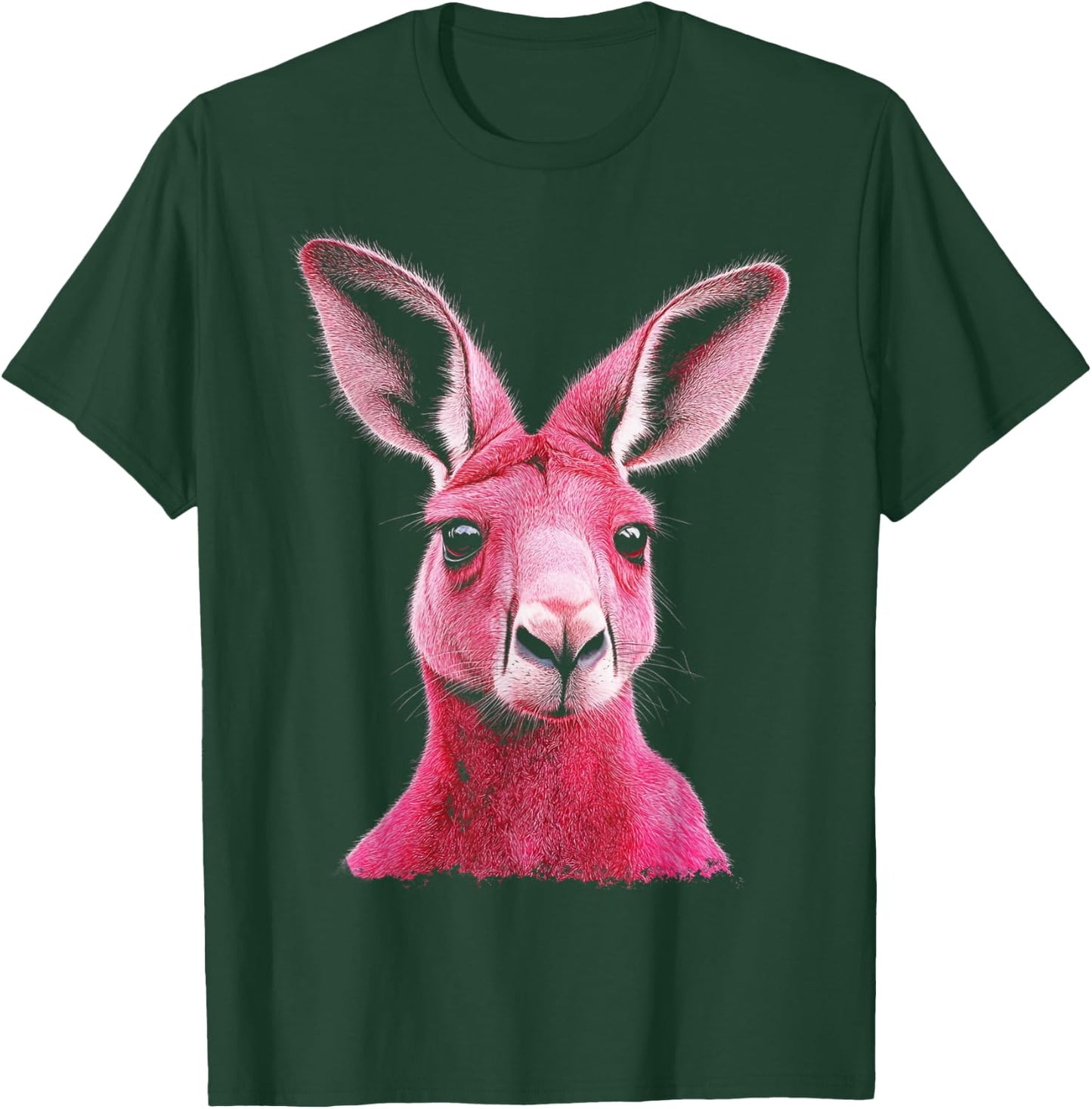Kangaroo Pink T-Shirt - T-Shirt | Forest