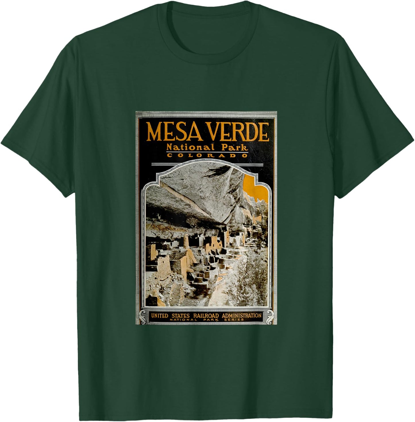 Mesa Verde National Park T Shirt T-Shirt - T-Shirt | Forest
