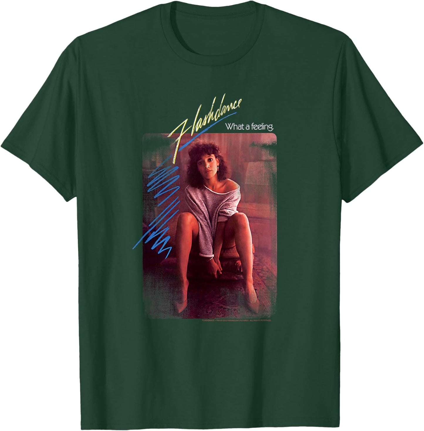 Flashdance Title T-Shirt - T-Shirt | Forest