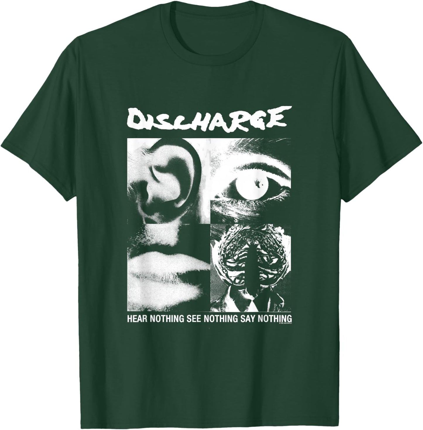 Discharge - Offizieller Merchandise-Artikel - Hear Nothing T-Shirt - T-Shirt | Forest