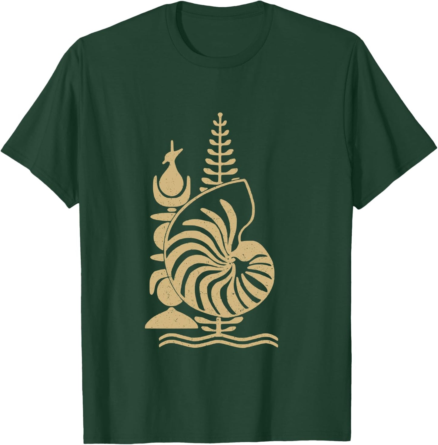 Drapeau du symbole de la Calédonie Manche Longue T-Shirt - T-Shirt | Forest
