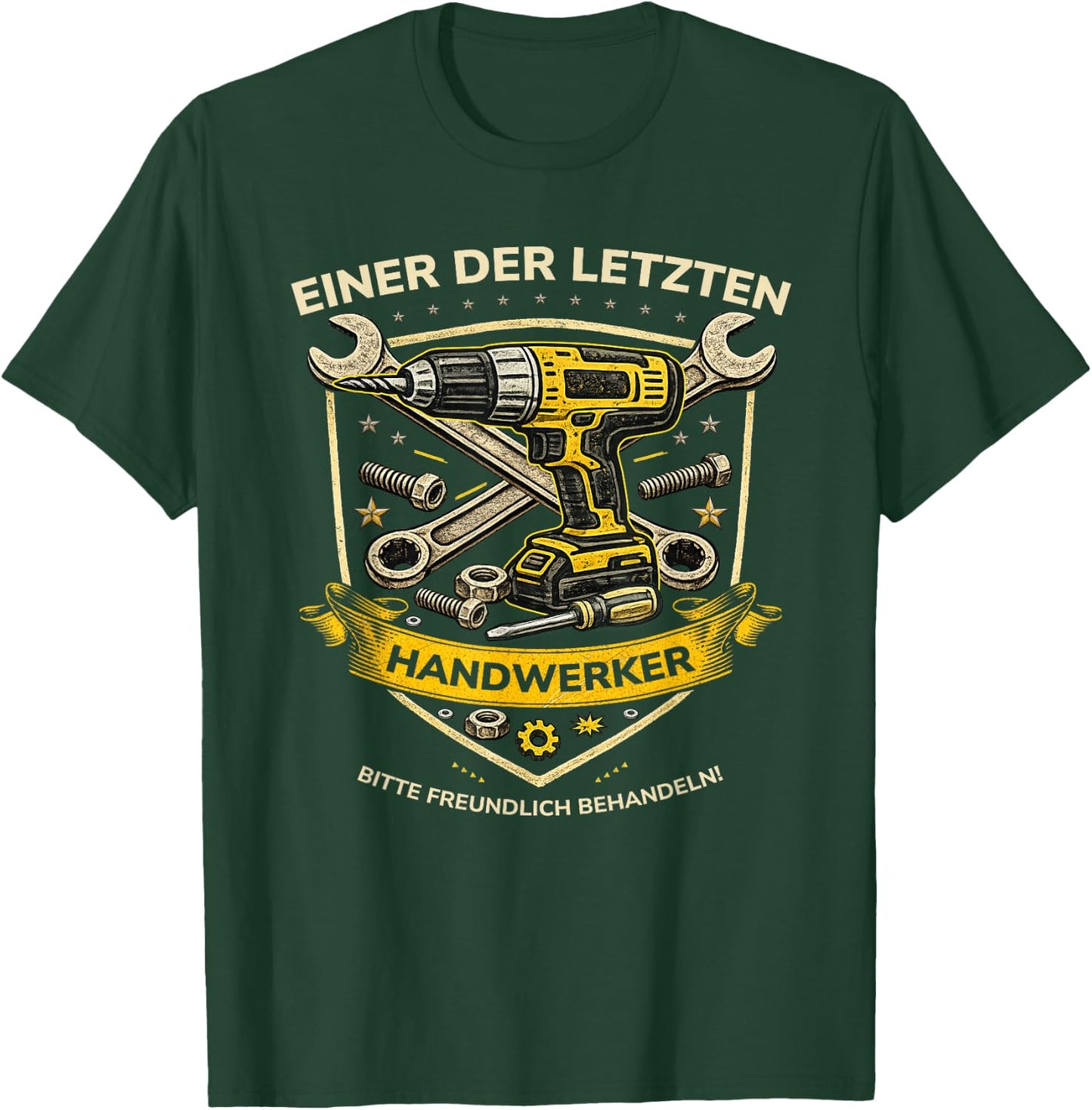 Handwerker Geschenk Mann Papa – Einer der letzten Handwerker T-Shirt - T-Shirt | Forest
