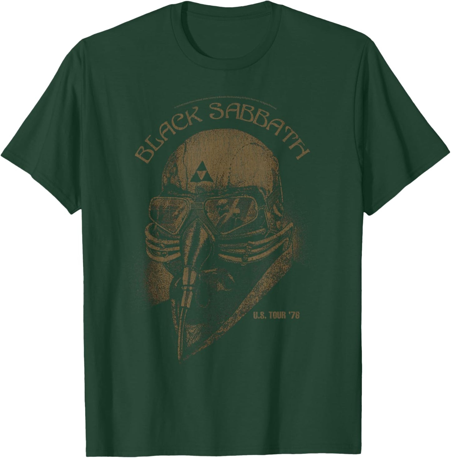 Black Sabbath Official U.S Tour '78 , black T-Shirt - T-Shirt | Forest
