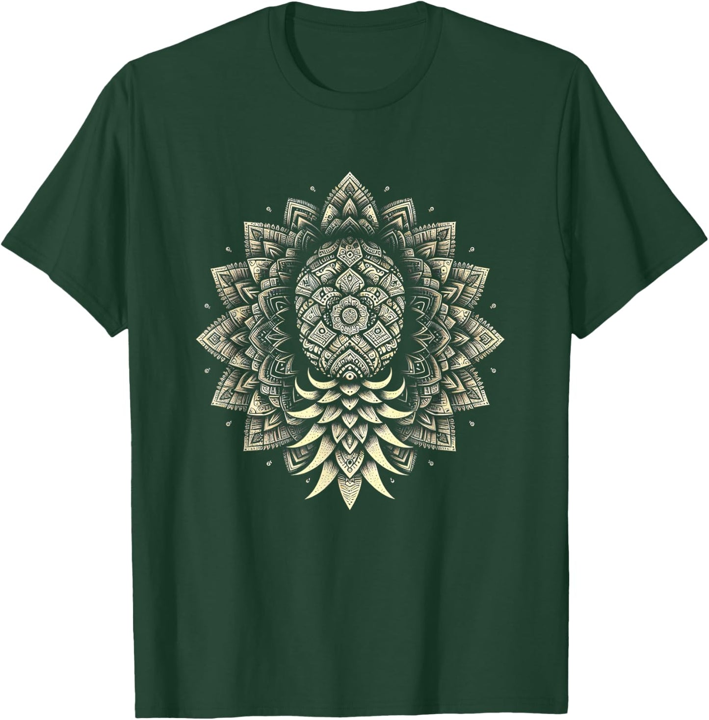 Pineapple Upside Down Pineapple Subtle Swinger Lifestyle T-Shirt - T-Shirt | Forest