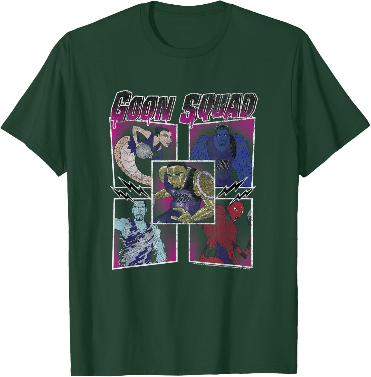 Space Jam: A New Legacy Group Shot Goon Squad Box Up T-Shirt - T-Shirt | Forest