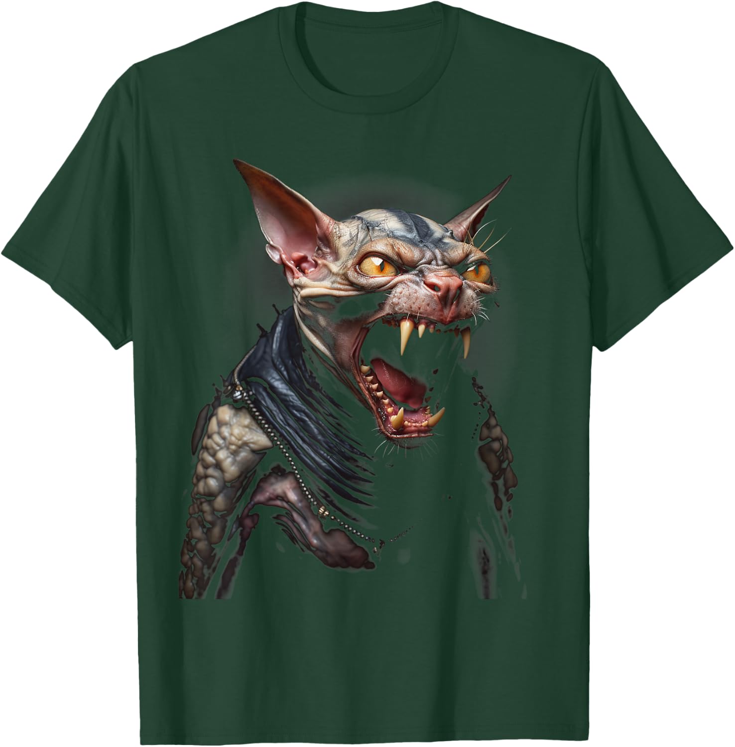 Cat Sphynx breeds funny Kitty Kitten Cat Sphynx T-Shirt - T-Shirt | Forest