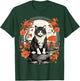 Japanische Katze, ästhetisch, Herren, Damen, Kinder, japanischer Stil T-Shirt - T-Shirt | Forest
