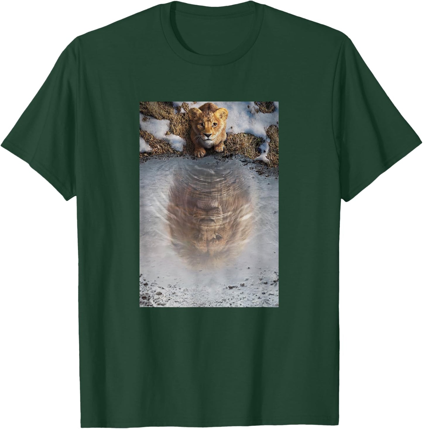 Disney Mufasa: The Lion King A Royal Reflection T-Shirt - T-Shirt | Forest
