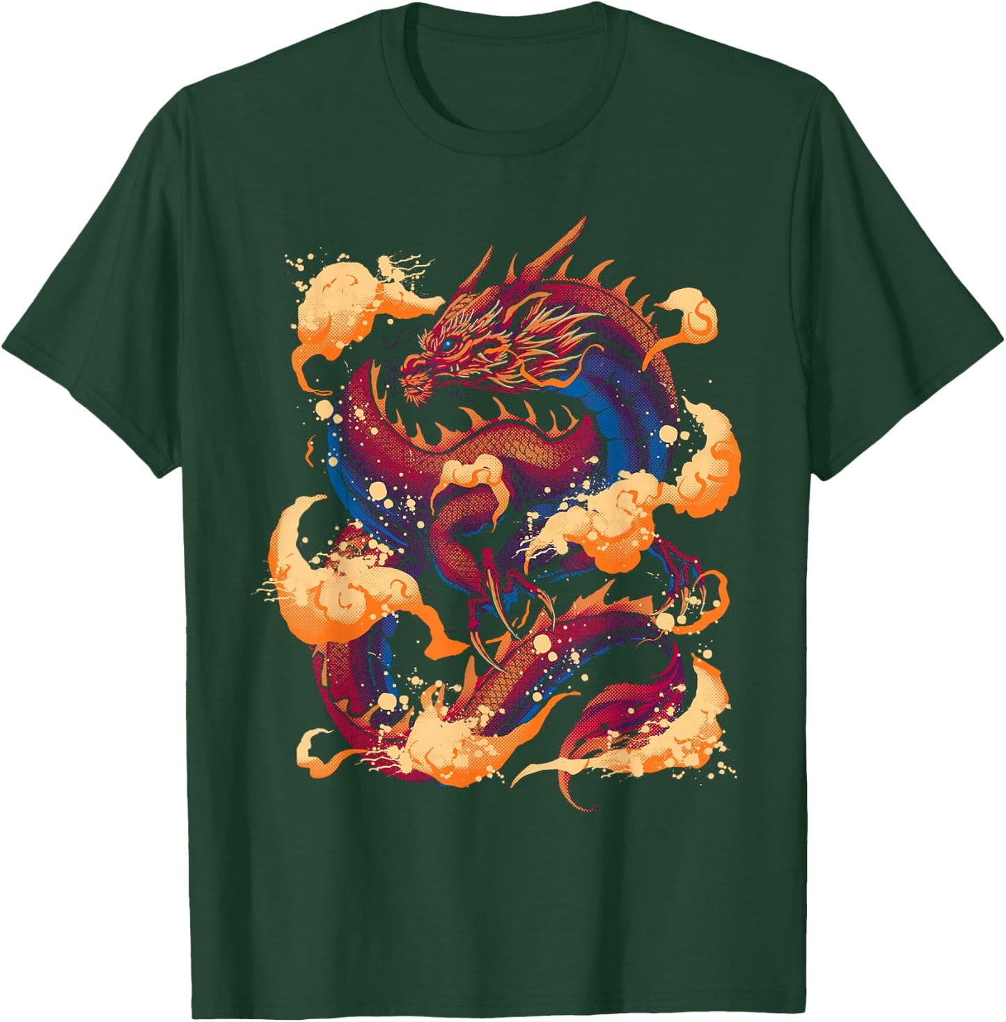 Great Red Dragon T-Shirt - T-Shirt | Forest