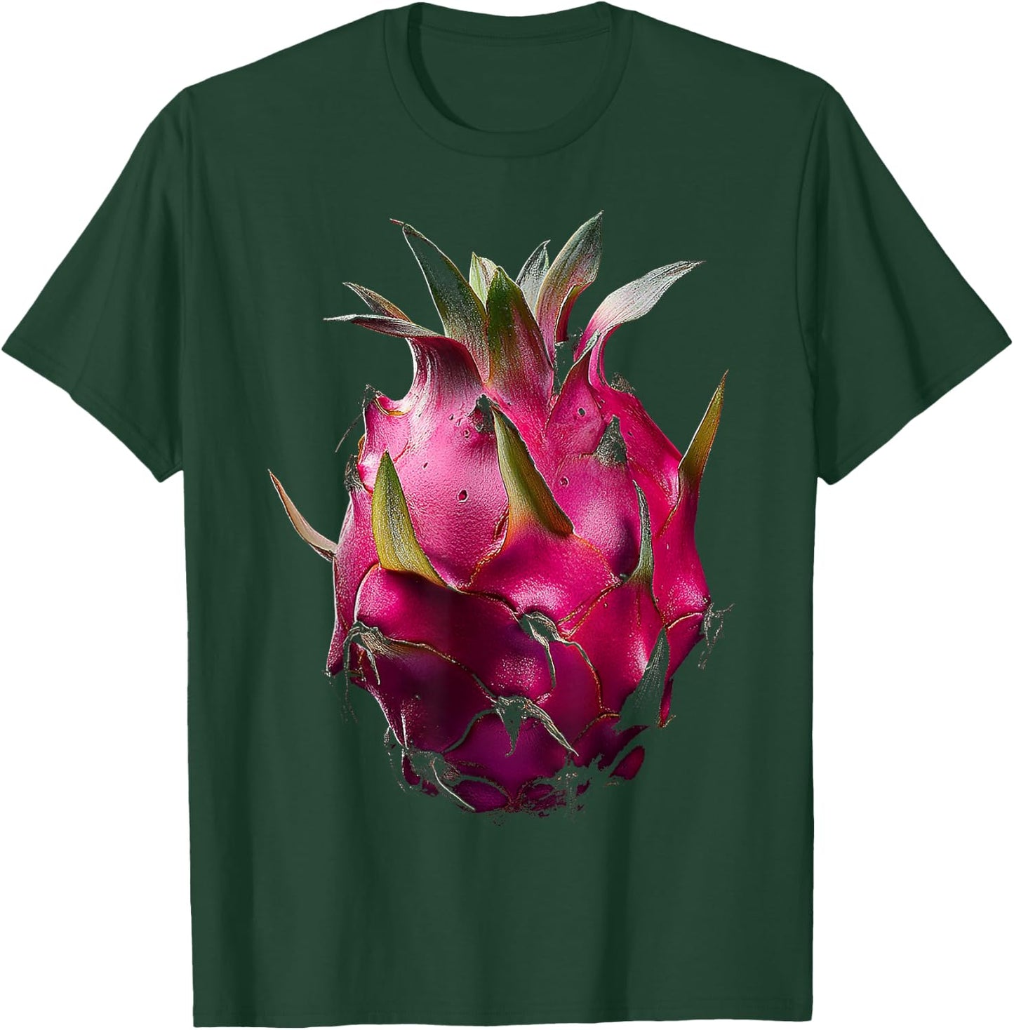 Dragon Fruit Motif Artwork Dragon T-Shirt - T-Shirt | Forest