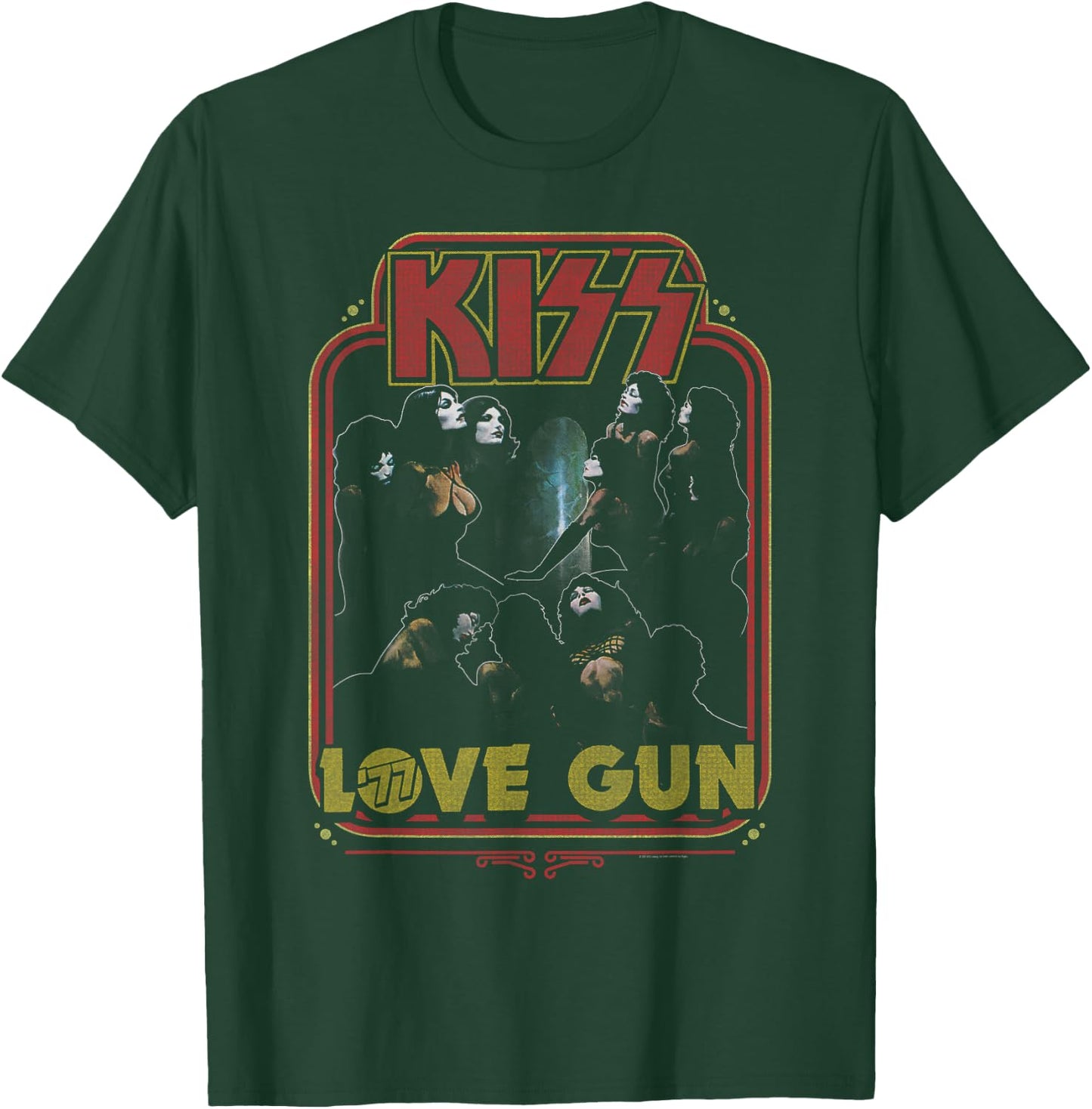 KISS - Love Gun Harem T-Shirt - T-Shirt | Forest