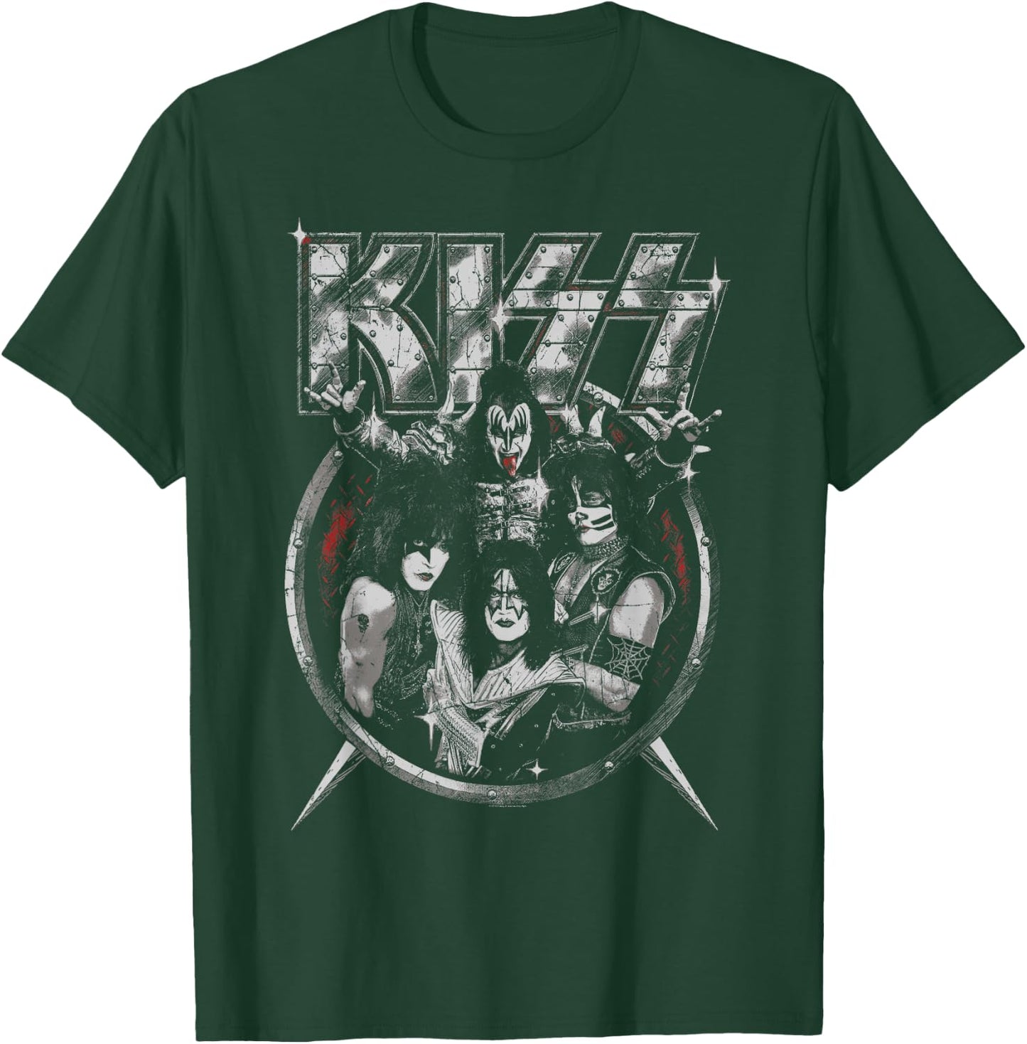 KISS - Heavy Metal Portrait T-Shirt - T-Shirt | Forest
