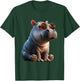 Hippo Hippo Hippopotamus Sweet Hippos T-Shirt - T-Shirt | Forest