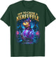 Off to Cause A Kerfuffle Wizard Mouse Riding Snail T-Shirt - T-Shirt | Forest