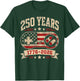 250th American Anniversary Retro Video Game 1776-2026 T-Shirt - T-Shirt | Forest