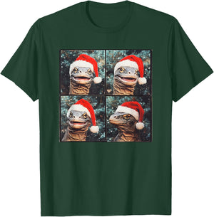 Komodo Dragon Christmas T-Shirt - T-Shirt | Forest