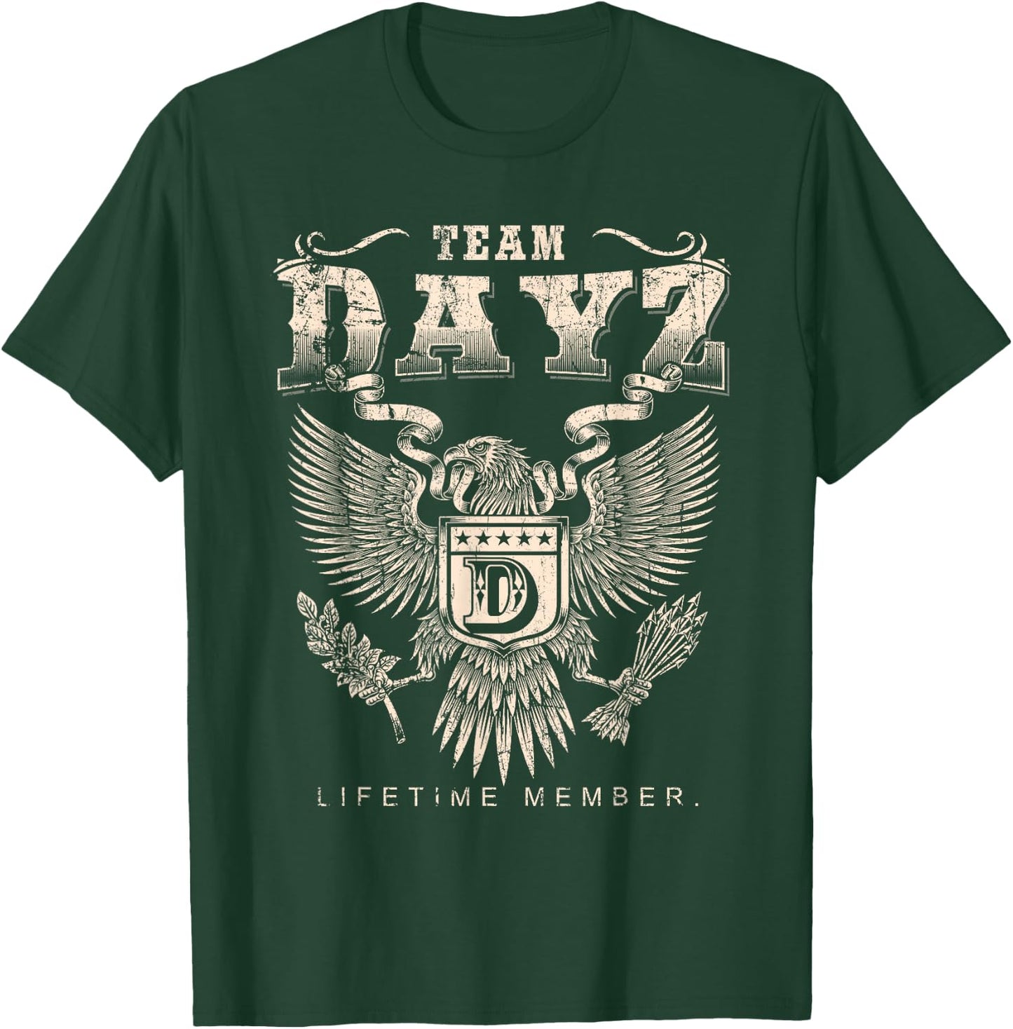 Team Dayz Lifetime-Mitglied - Dayz Name T-Shirt - T-Shirt | Forest