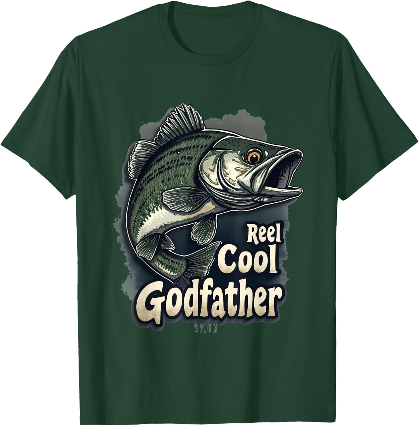Reel Cool Godfather Fishing Godfather T-Shirt - T-Shirt | Forest