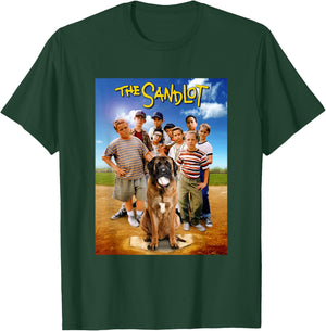 The Sandlot Baseball Field Group Dog Poster T-Shirt - T-Shirt | Forest