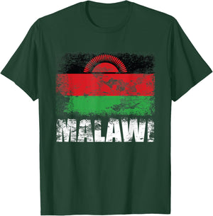Malawi Flag | Malawian Flag T-Shirt - T-Shirt | Forest