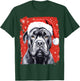 Pop Art Dog Cane Corso Christmas T-Shirt - T-Shirt | Forest