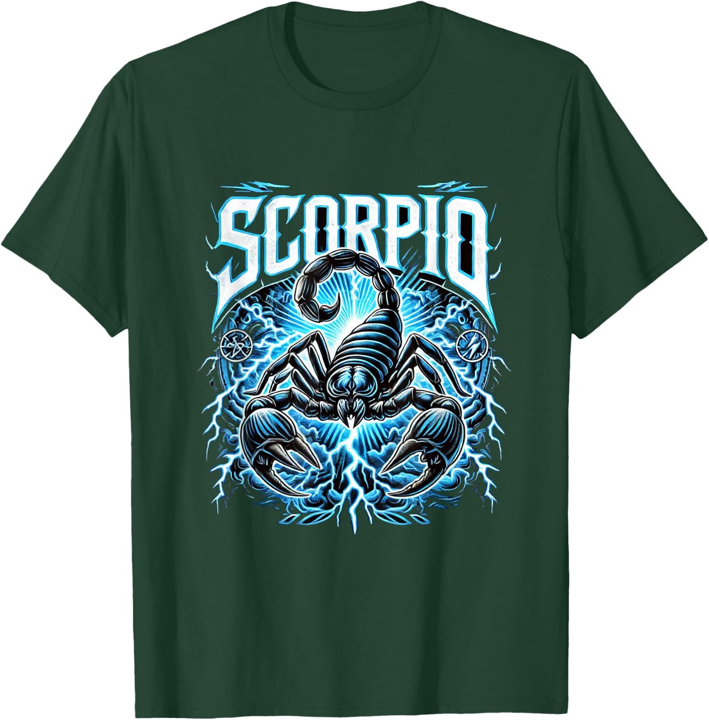 Scorpio Heavy Metal Zodiac T-Shirt - T-Shirt | Forest