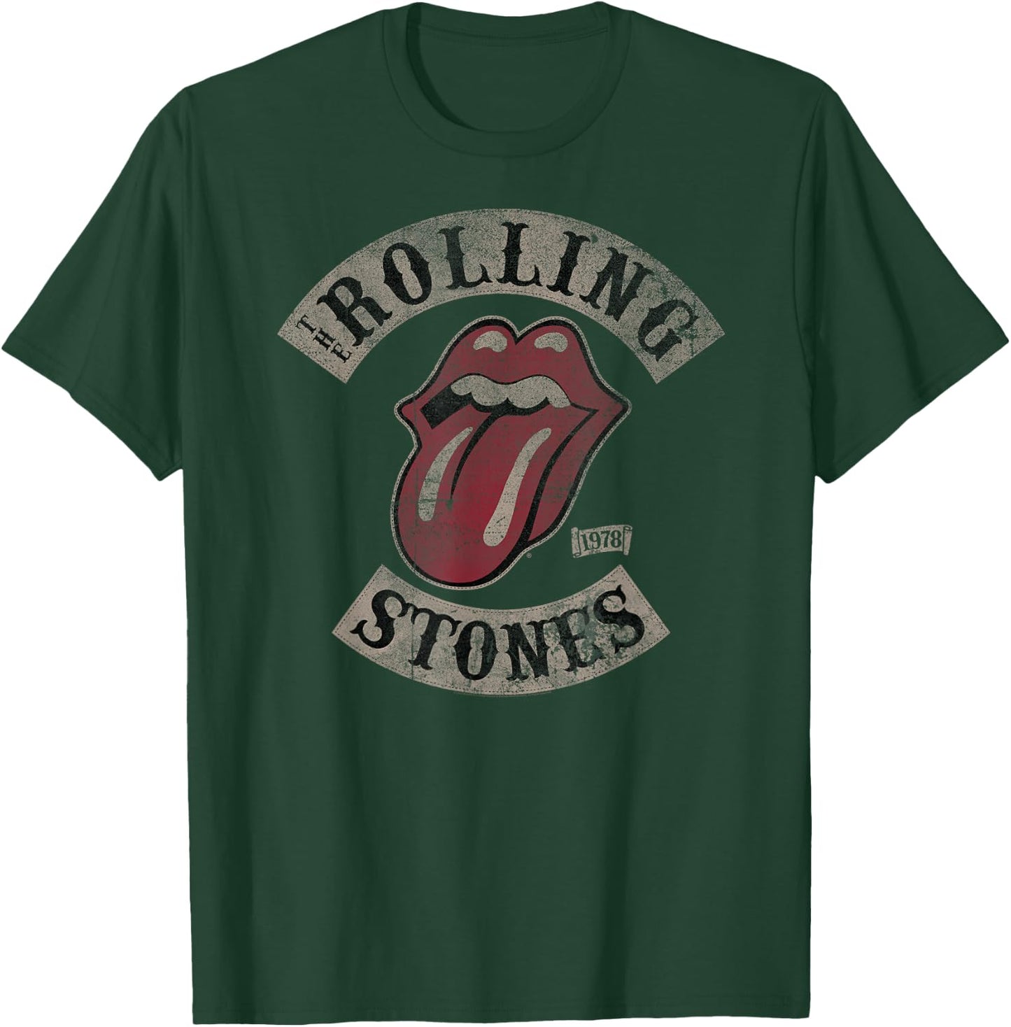 Official The Rolling Stones Tour 78 Rock Music Band T-Shirt - T-Shirt | Forest