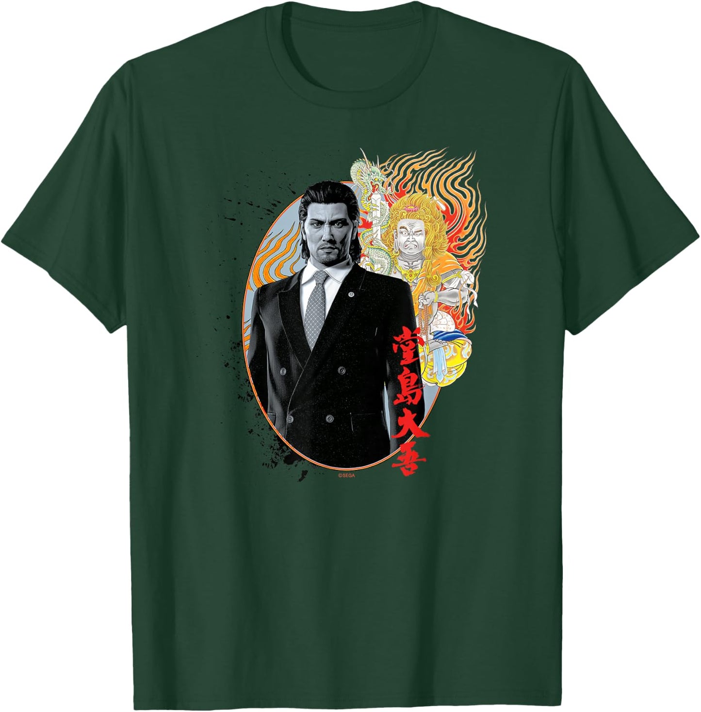 SEGA Like a Dragon & Yakuza Daigo Dojima T-Shirt - T-Shirt | Forest