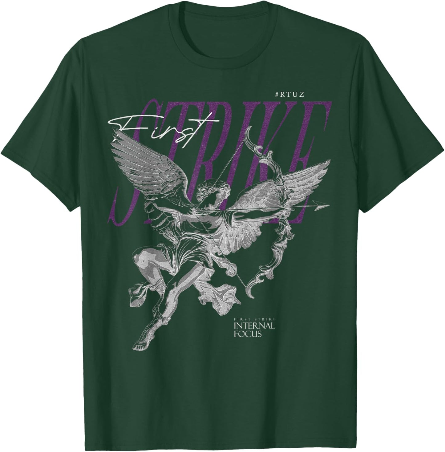 Modern Hip Hop Vintage Graffiti Urban Angel Streetwear , black T-Shirt - T-Shirt | Forest
