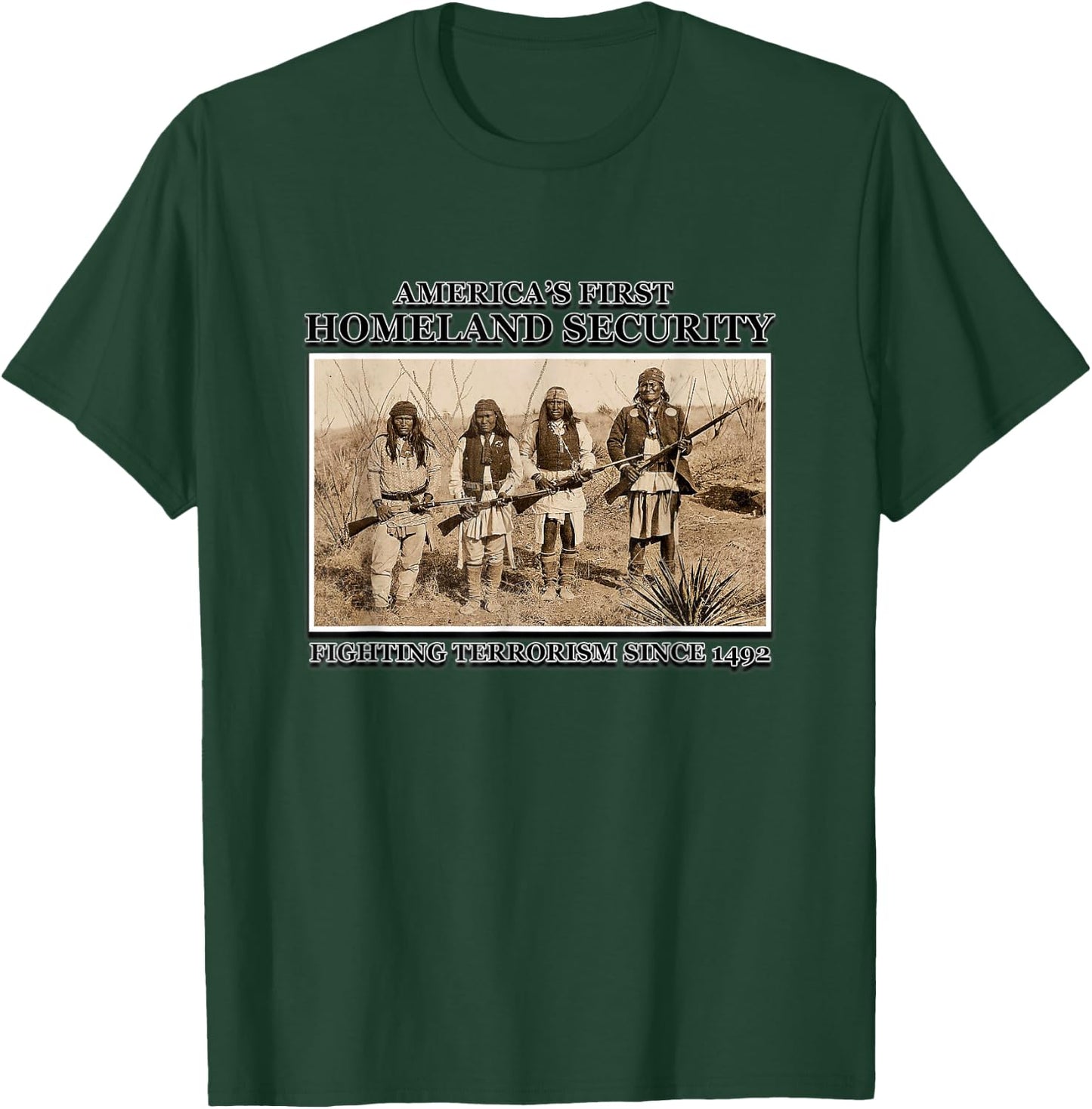 America's First Homeland Security T-Shirt - T-Shirt | Forest