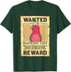 Wanted Poster Parrot I Rose-breasted Galah Cockatoo T-Shirt - T-Shirt | Forest