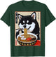 Shiba Inu Ramen Japanese Funny Kawaii Shiba Dog Anime Gifts T-Shirt - T-Shirt | Forest