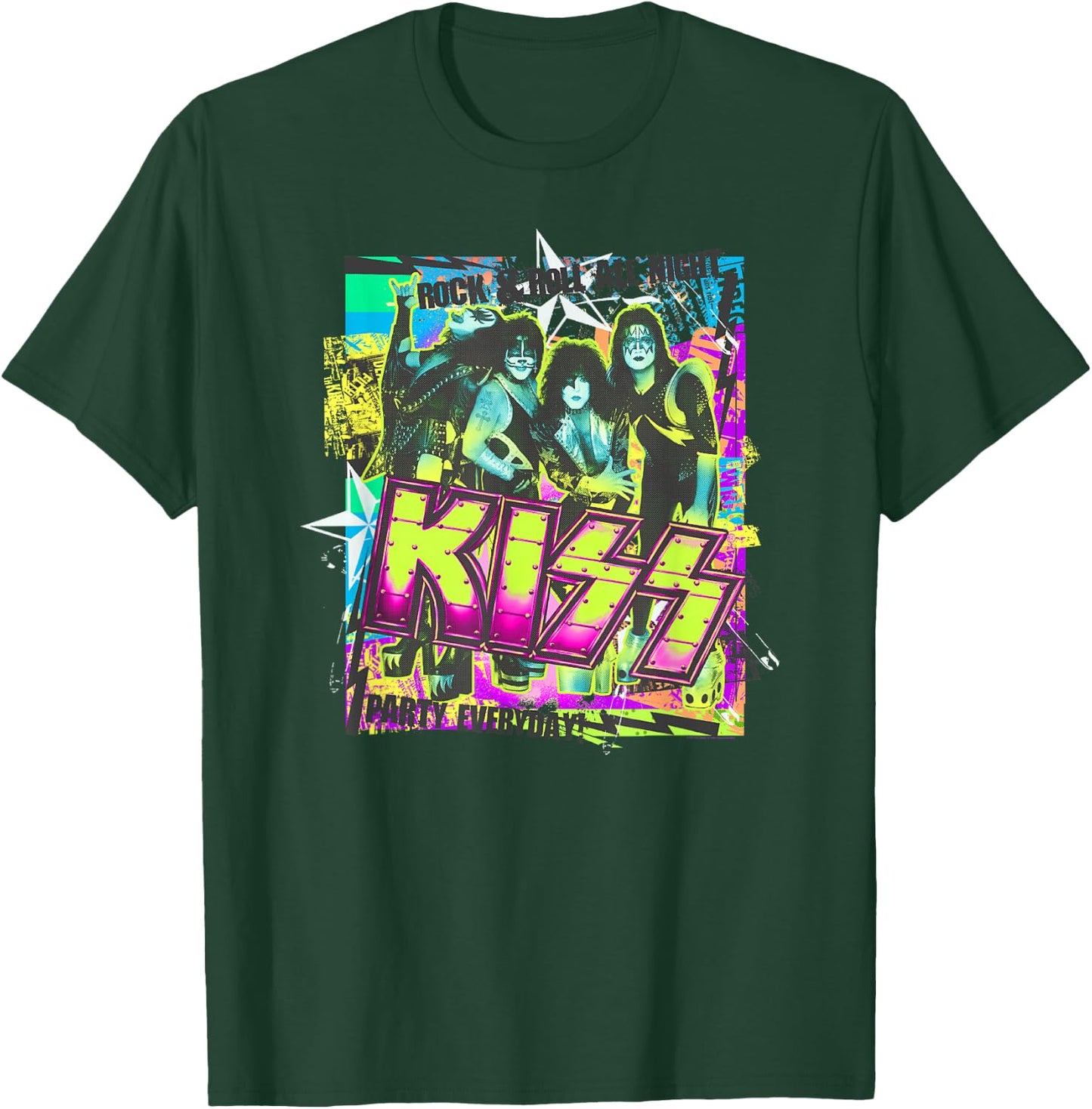 KISS - Everyday Party T-Shirt - T-Shirt | Forest